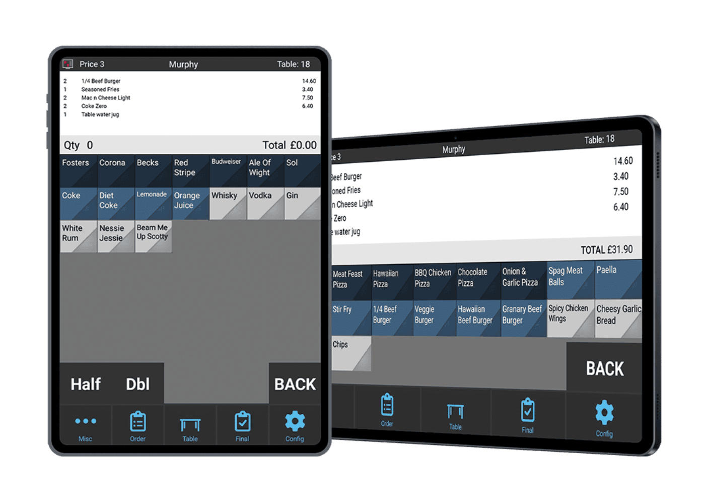 Hand Held Ordering