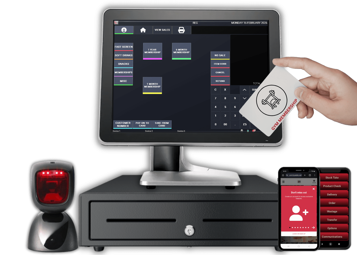 epos system for a gym